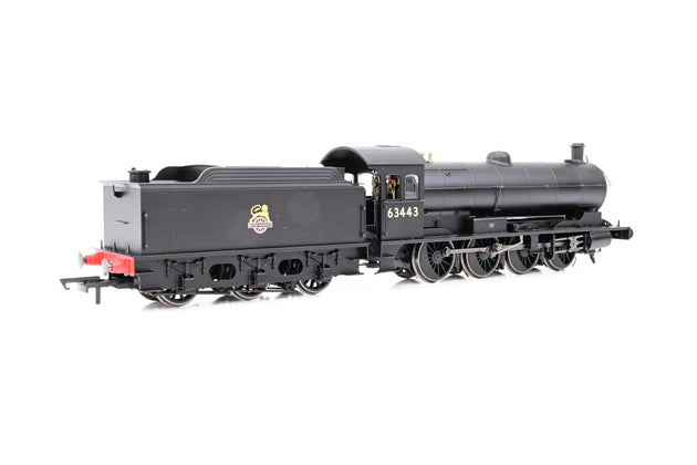 Hornby OO Gauge R3425 BR Black Early Emblem Class Q6 No.63443 - Boxed