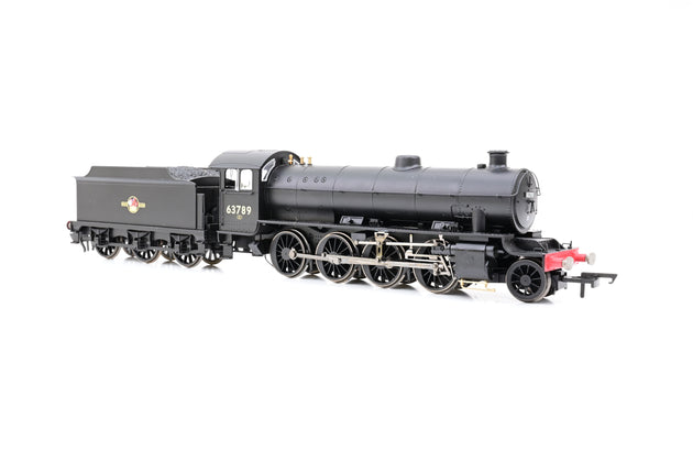 Hornby OO Gauge R3090 BR 2-8-0 Thompson Class O1 BR Black Late Crest No.63789 - Boxed