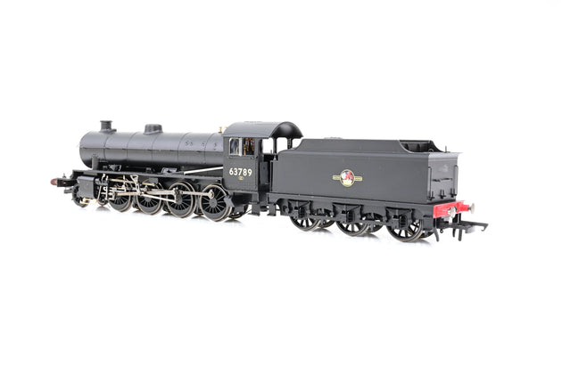 Hornby OO Gauge R3090 BR 2-8-0 Thompson Class O1 BR Black Late Crest No.63789 - Boxed