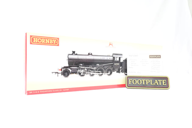 Hornby OO Gauge R3090 BR 2-8-0 Thompson Class O1 BR Black Late Crest No.63789 - Boxed