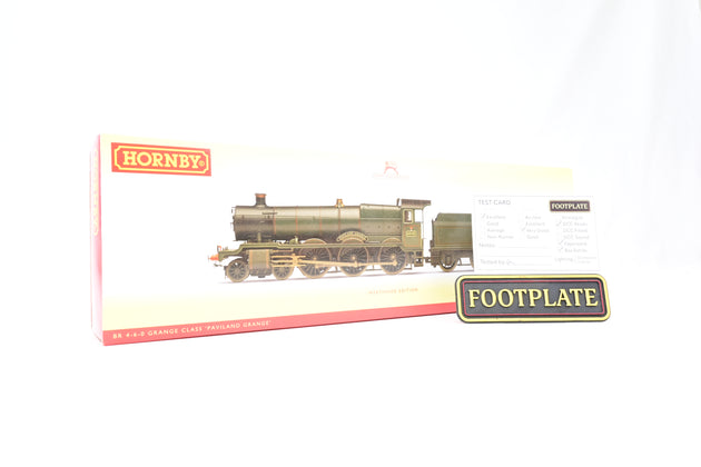 Hornby OO Gauge R3019 BR Green Grange Class No.6845 'Paviland Grange' - Boxed
