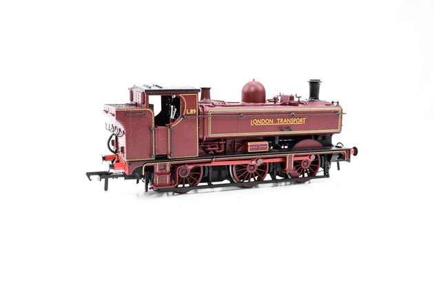 Bachmann OO Gauge 32-217 London Transport Maroon Class 57xx Pannier No.L89 - Boxed