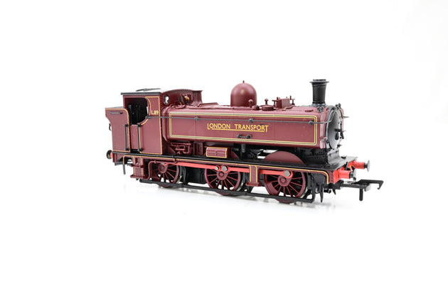 Bachmann OO Gauge 32-217 London Transport Maroon Class 57xx Pannier No.L89 - Boxed