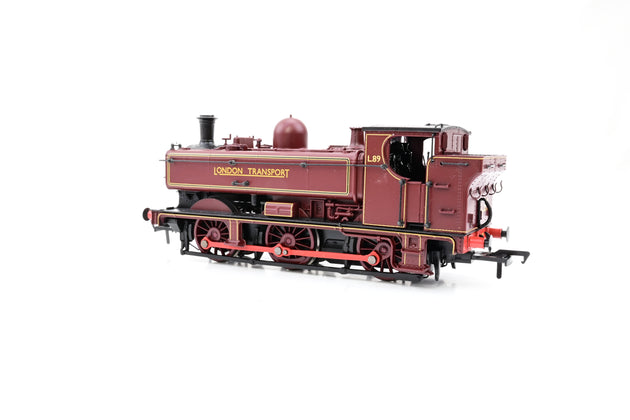 Bachmann OO Gauge 32-217 London Transport Maroon Class 57xx Pannier No.L89 - Boxed