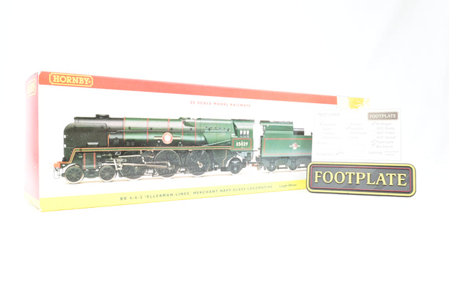 Hornby OO Gauge R2294 BR Green Merchant Navy No.35029 'Ellerman Lines'