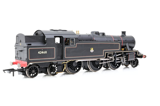 Hornby OO Gauge R2636 BR Lined Black Stanier Class 4P 2-6-4T No.42468  -Boxed