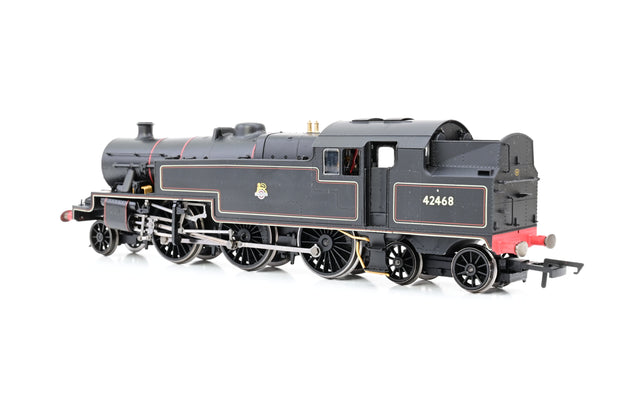 Hornby OO Gauge R2636 BR Lined Black Stanier Class 4P 2-6-4T No.42468  -Boxed