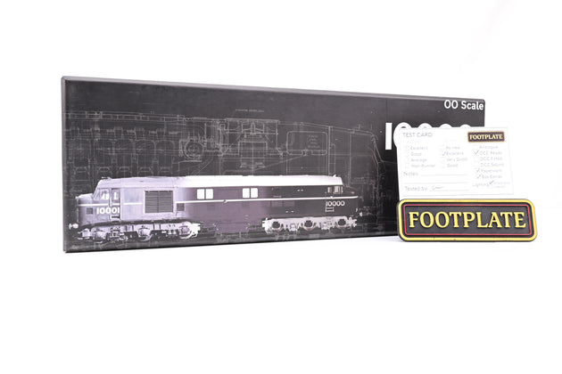 Dapol OO Gauge 10001HAP Co-Co Diesel BR Brunswick Green with Orange & Black Lining No.10001 - Boxed