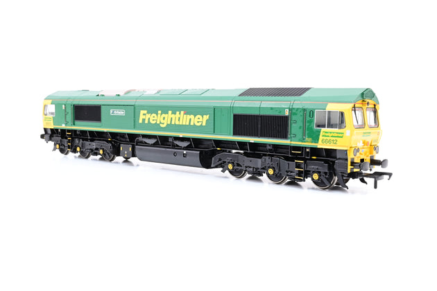 Bachmann OO Gauge 32-728DS Freightliner Green & Yellow Class 66 No.66612 'Forth Raider' -  Boxed