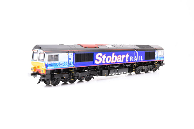 Bachmann OO Gauge 32-977 DRS/Stobart Rail Class 66/9 No.66411 - Boxed