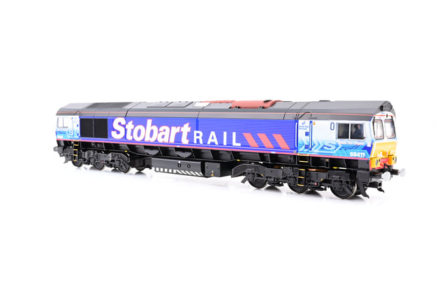 Bachmann OO Gauge 32-977 DRS/Stobart Rail Class 66/9 No.66411 - Boxed