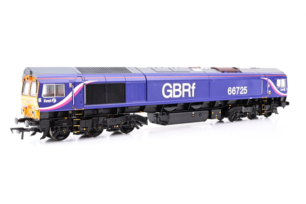 Bachmann OO Gauge 32-978 Class 66/6 Diesel First GBRf No.66725 'Sunderland AFC' - Boxed