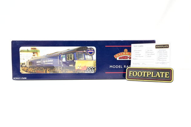 Bachmann OO Gauge 32-729 Class 66 Diesel DRS Blue Malcolm Logistics Services No.66405 - Boxed