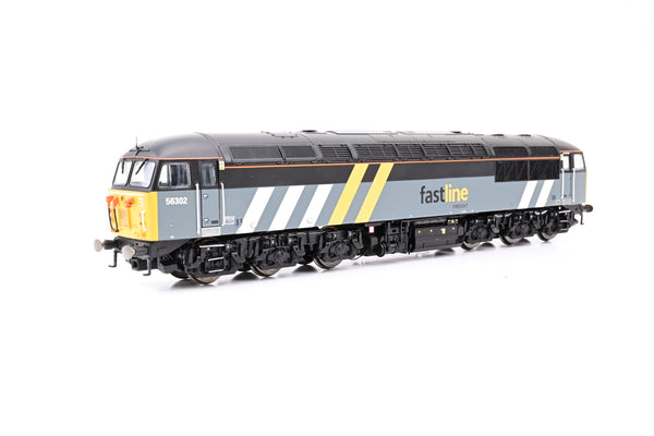 Hornby OO Gauge R2776 Class 56 Locomotive 'Fastline Freight' No.56302 - Boxed