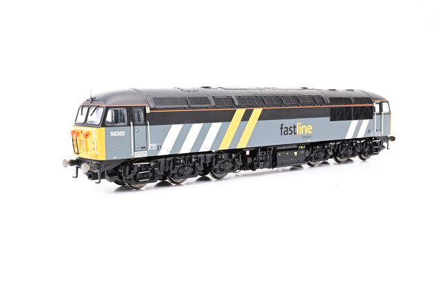 Hornby OO Gauge R2776 Class 56 Locomotive 'Fastline Freight' No.56302 - Boxed