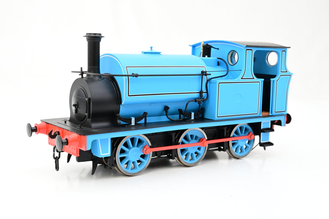 EFE Rail 7mm O Gauge E85708 Hudswell Clarke 0-6-0 Tank Lined Blue