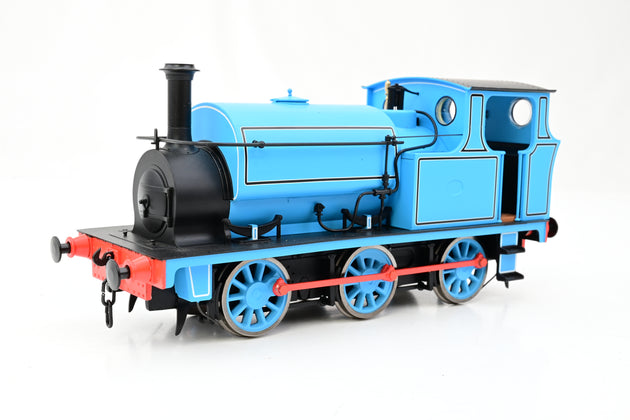 EFE Rail 7mm O Gauge E85708 Hudswell Clarke 0-6-0 Tank Lined Blue