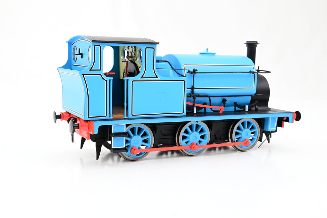 EFE Rail 7mm O Gauge E85708 Hudswell Clarke 0-6-0 Tank Lined Blue