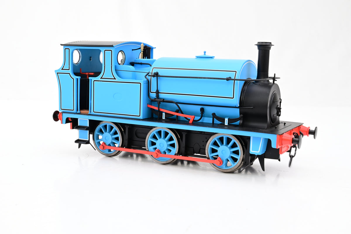EFE Rail 7mm O Gauge E85708 Hudswell Clarke 0-6-0 Tank Lined Blue