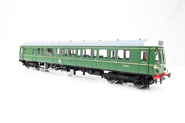 Dapol 7mm O Gauge 7D-009-001 BR Green Late Crest w/ Speed Whiskers Class 121 Single-Car DMU No.W55020 - Boxed