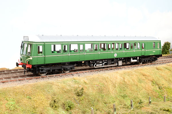 Dapol 7mm O Gauge 7D-009-001 BR Green Late Crest w/ Speed Whiskers Class 121 Single-Car DMU No.W55020 - Boxed