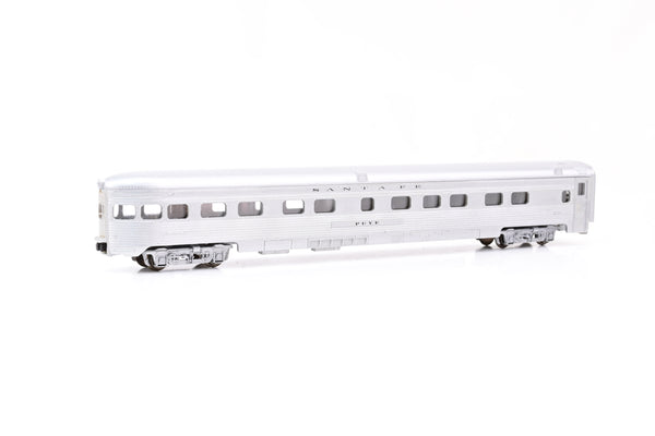 Con-Cor N Gauge Rake of5 Santa Fe Corrugated Passenger Car Set - Boxed