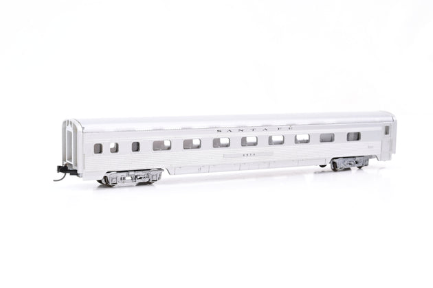 Con-Cor N Gauge Rake of5 Santa Fe Corrugated Passenger Car Set - Boxed