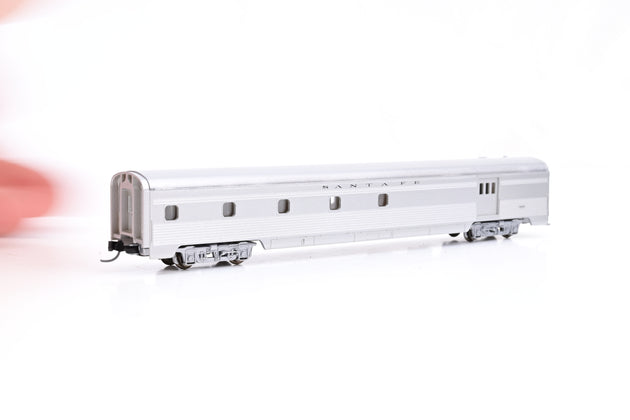 Con-Cor N Gauge Rake of5 Santa Fe Corrugated Passenger Car Set - Boxed