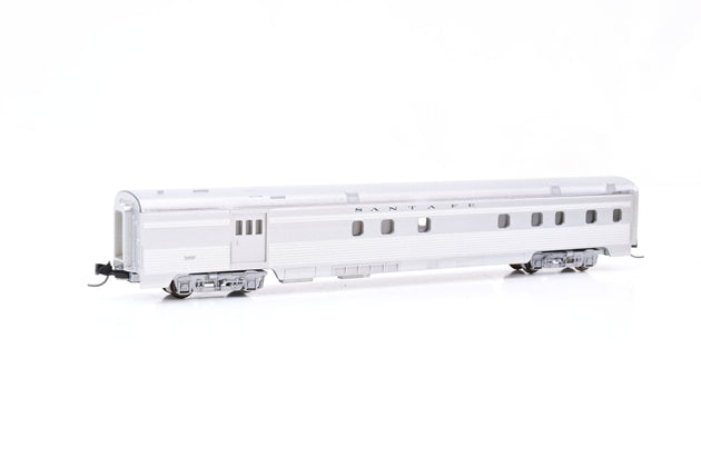 Con-Cor N Gauge Rake of5 Santa Fe Corrugated Passenger Car Set - Boxed