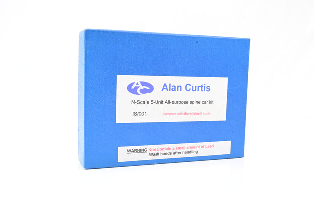 Alan Curtis N Gauge 5 Car All-Purpose Spine Car Set - Boxed