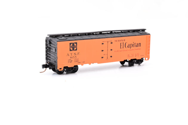 Atlas N Gauge Santa Fe EI Capitan Box Car - Boxed