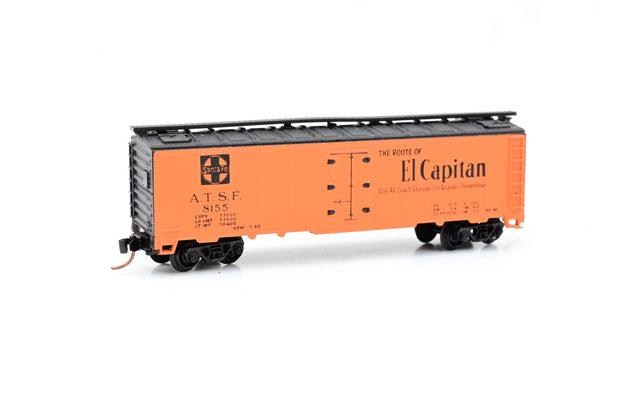Atlas N Gauge Santa Fe EI Capitan Box Car - Boxed