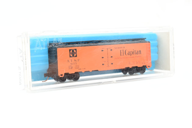 Atlas N Gauge Santa Fe EI Capitan Box Car - Boxed
