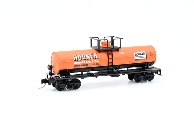 Atlas N Gauge Hooker Chemical Plastics Dome Tank Car - Boxed