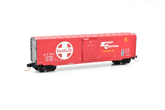 MicroTrains N Gauge Santa Fe Sliding Door Car - Boxed