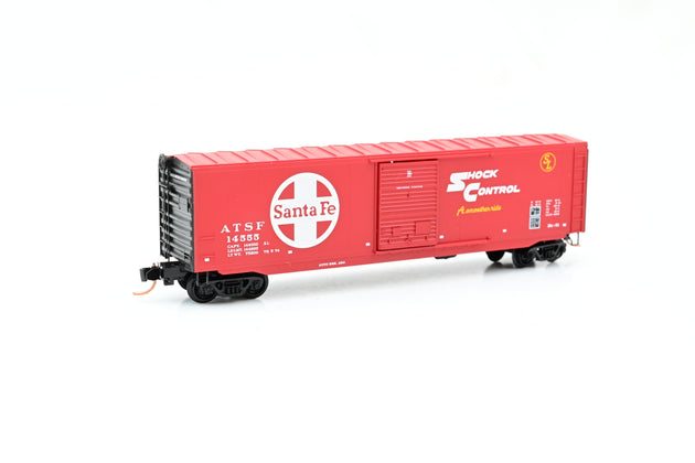MicroTrains N Gauge Santa Fe Sliding Door Car - Boxed
