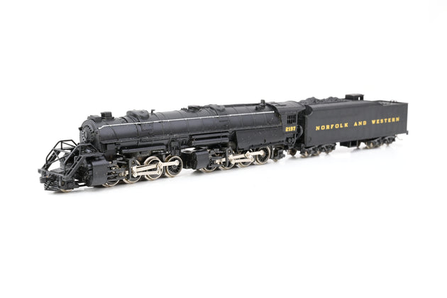 Rivarossi N Gauge Norfolk & Western 2-8-8-2 Mallet Steam Locomotive No.2197 - Boxed
