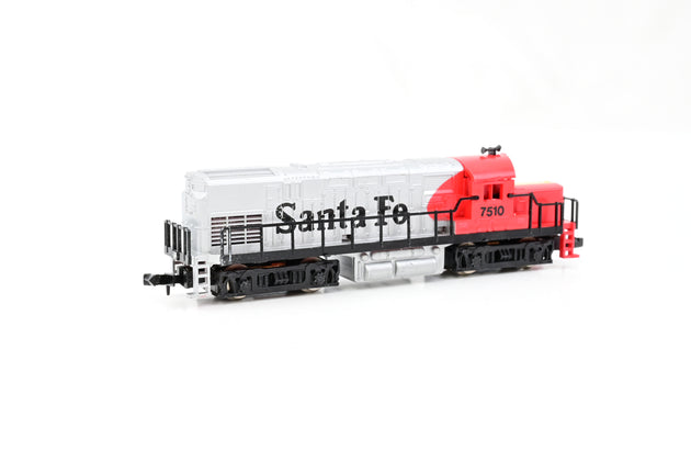 Model Power N Gauge Alco Century 420 'Santa Fe' No.7510 - Boxed