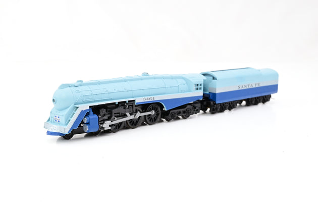 Con-Cor N Gauge 001-003061 J3a 4-6-4 Hudson Steam Locomotive Santa Fe Blue Goose No.3464 - Boxed