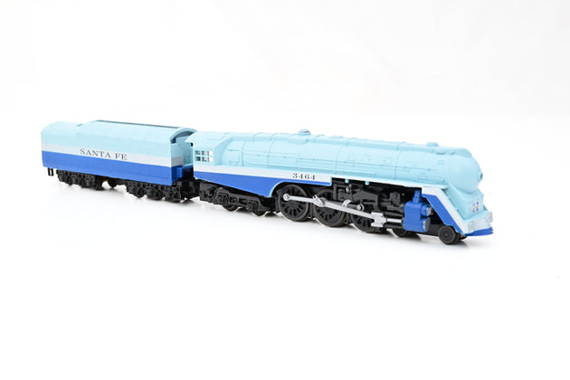 Con-Cor N Gauge 001-003061 J3a 4-6-4 Hudson Steam Locomotive Santa Fe Blue Goose No.3464 - Boxed