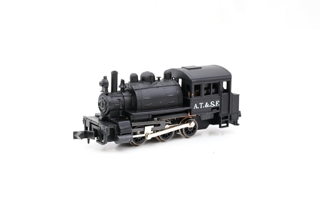 Life-Like Trains N Gauge 7781 0-6-0 witcher Locomotive AT&SF Unnumbered - Boxed