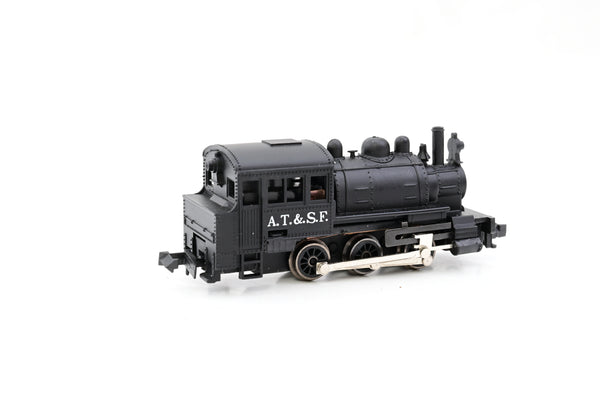 Life-Like Trains N Gauge 7781 0-6-0 witcher Locomotive AT&SF Unnumbered - Boxed