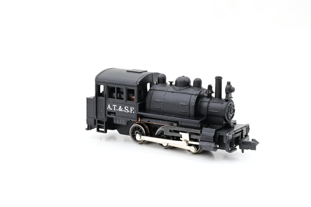 Life-Like Trains N Gauge 7781 0-6-0 witcher Locomotive AT&SF Unnumbered - Boxed