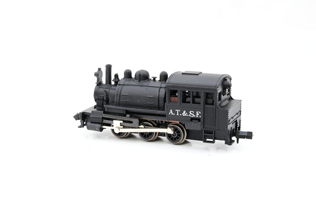 Life-Like Trains N Gauge 7781 0-6-0 witcher Locomotive AT&SF Unnumbered - Boxed
