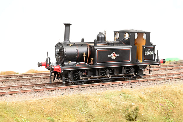 Dapol O Gauge 7S-010-011 Terrier A1X BR Lined Black Late Crest No.32636 - Boxed