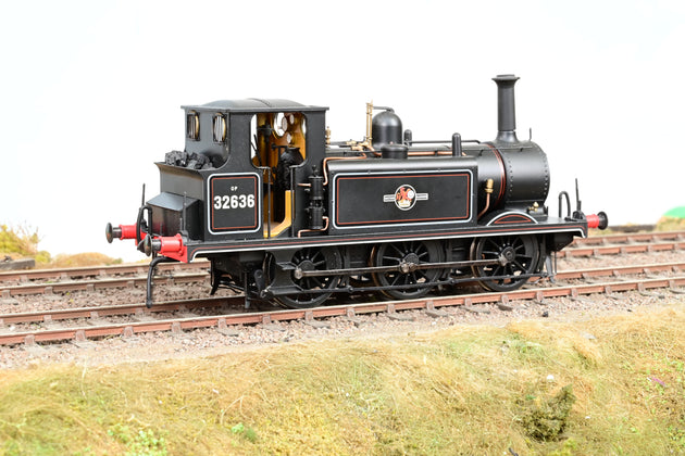 Dapol O Gauge 7S-010-011 Terrier A1X BR Lined Black Late Crest No.32636 - Boxed