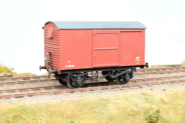 Kit Built O Gauge BR 12 Ton Ventilated Van No.E211684 - Boxed