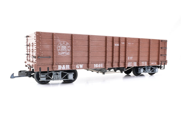 LGB G Gauge 4073 D&RGW RR High Side Gondola No.1646 - Boxed