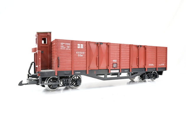 LGB G Gauge 4162 DR High Sided Gondola w/ Brakesman's Cabin No.4162 - Boxed
