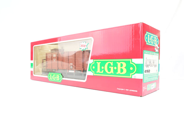 LGB G Gauge 4162 DR High Sided Gondola w/ Brakesman's Cabin No.4162 - Boxed